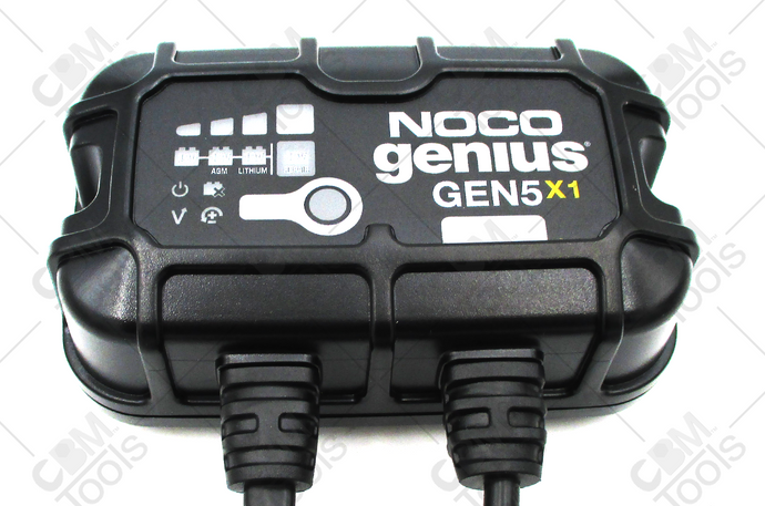 NOCO GEN5X1 1-Bank 5-Amp On-Board Battery Charger, Maintainer and Desulfator