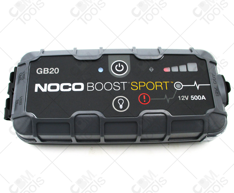 Load image into Gallery viewer, NOCO GB20 500 Amp Boost Sport UltraSafe Lithium Jump Starter
