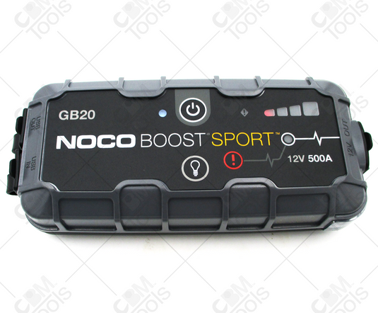 NOCO GB20 500 Amp Boost Sport UltraSafe Lithium Jump Starter