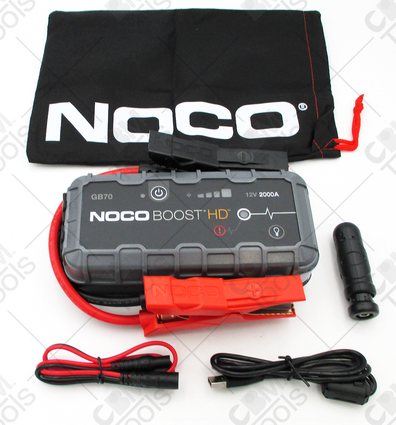 Load image into Gallery viewer, NOCO GB70 2000 Amp Boost HD UltraSafe Lithium Jump Starter
