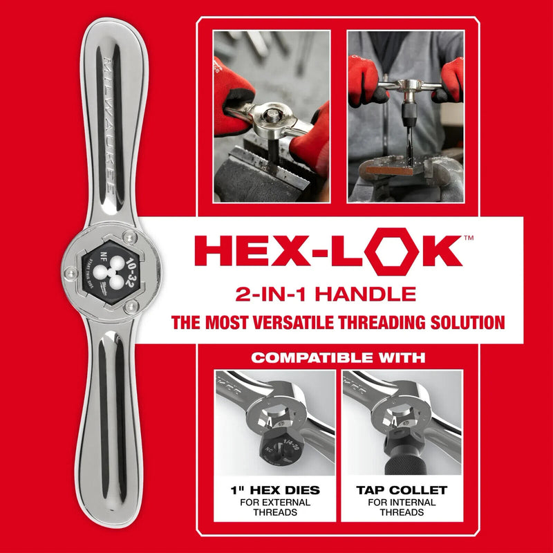 Load image into Gallery viewer, Milwaukee 49-22-5603 Metric Tap &amp; Die PACKOUT Set w/ Hex-LOK 38 Piece
