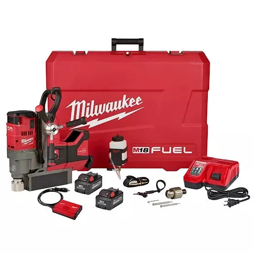 Load image into Gallery viewer, Milwaukee 2788-22HD 18V Cordless 1 1/2&quot; Lineman Magnetic Drill High Demand Kit + 8ah Forge Battery
