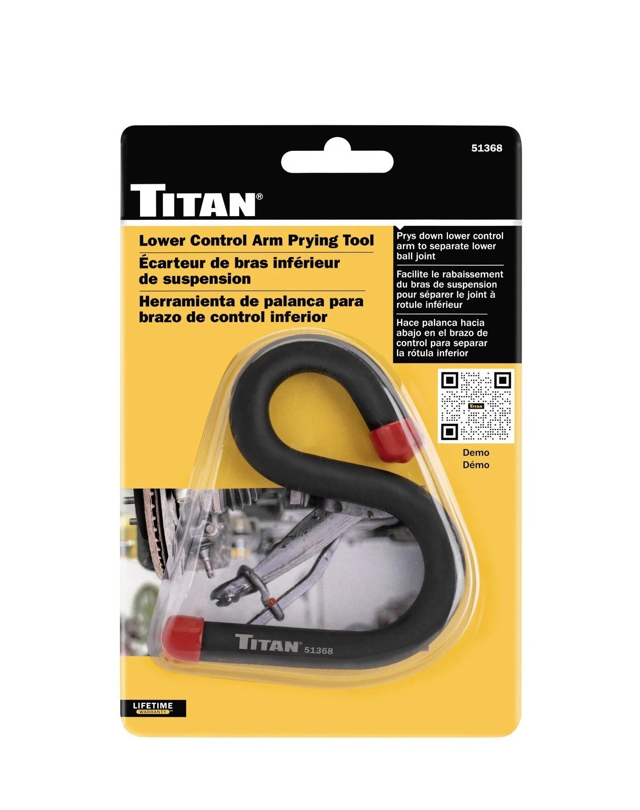 Titan Tools 51368 Lower Control Arm Prying Tool