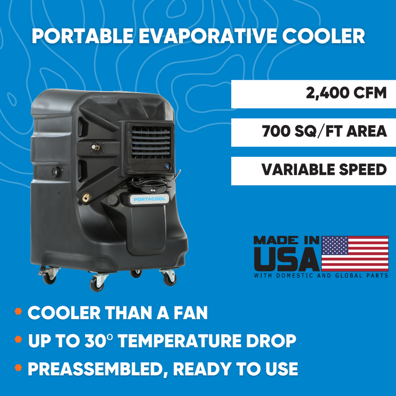 Load image into Gallery viewer, Portacool PACJS2201A1 Jetstream 220 Portable Industrial Garage Air Conditioner
