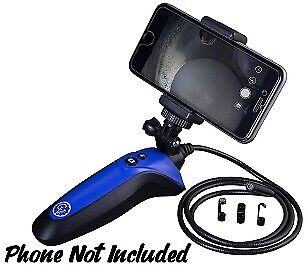 CAL-VAN 85 Pistol Grip WiFi Borescope Camera - With Cell Phone Mount