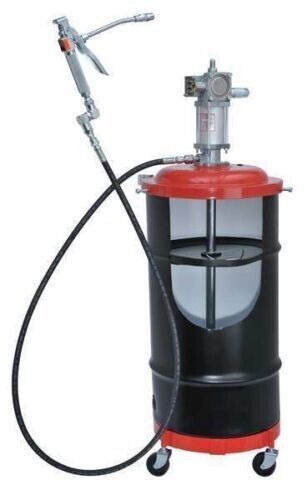 Load image into Gallery viewer, Lincoln 6917 Portable Grease Pump kit Air operated 120 lb 16 gallon Drum 50:1
