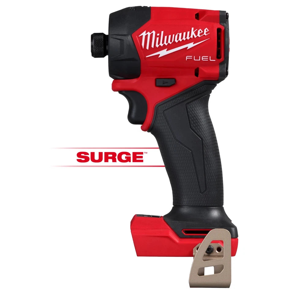 Milwaukee 2761-20 M18 FUEL 18V SURGE 1/4" Hex Hydraulic Driver + FREE Titan Adapter 1/4" - 3/8" Drive