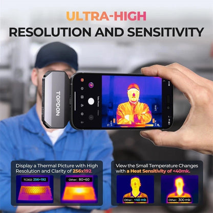 TOPDON TC002C Thermal Imaging Camera for iPhone 15 Series & iPads w/Type-C Port
