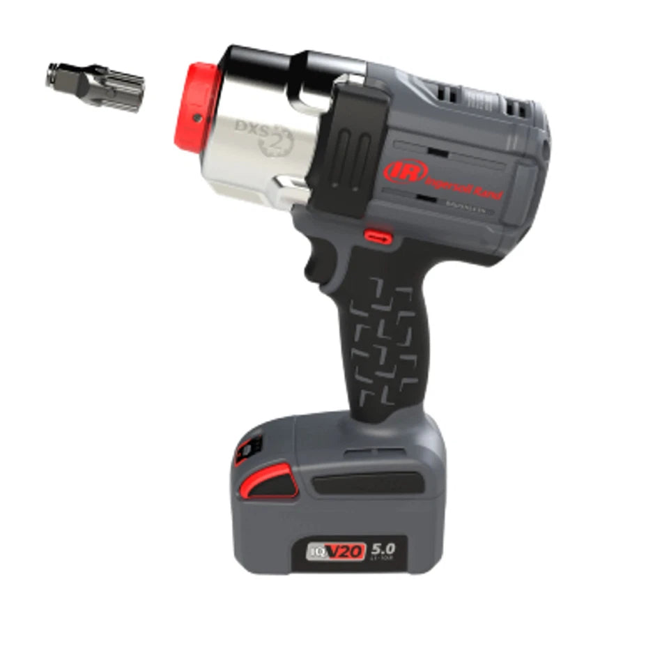 Ingersoll-Rand W7153-K22 Cordless Impact Wrench, 20V DXS Xchange 1/2" Dr + Socket Set