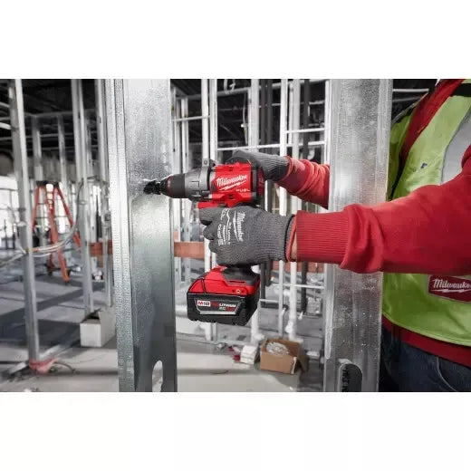 Load image into Gallery viewer, Milwaukee 3697-22 M18 FUEL 1/2&quot; Hammer Drill &amp; 1/4&quot; Hex Driver Kit +FREE BATTERY
