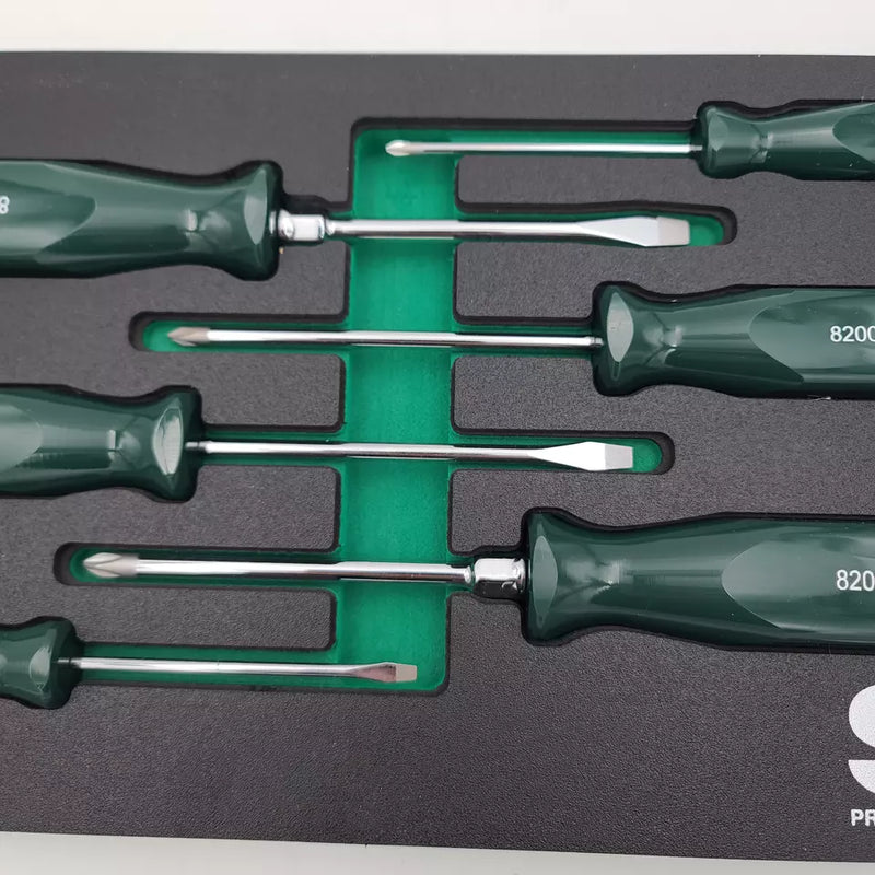 Load image into Gallery viewer, SK TOOLS 86320 Suregrip Screwdriver Set - 6pc + Eva Foam Tray
