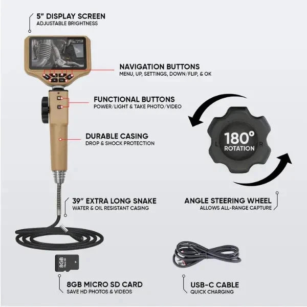 Thinkcar TES-402 Borescope Inspection Camera for Engine Diagnostics