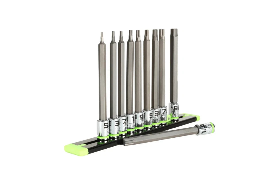 Grip Edge RPT HEX Driver Set 3/8" Dr Metric & SAE + 2 Free Long 1/4" Dr Sets