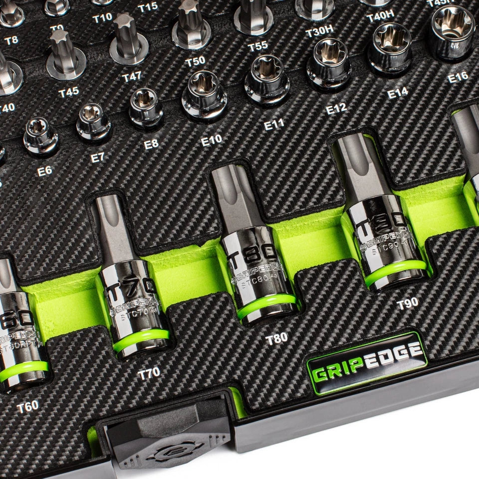 GripEdge MST45S Master Star 45pc Set + Free 14pc Long Star Driver Set