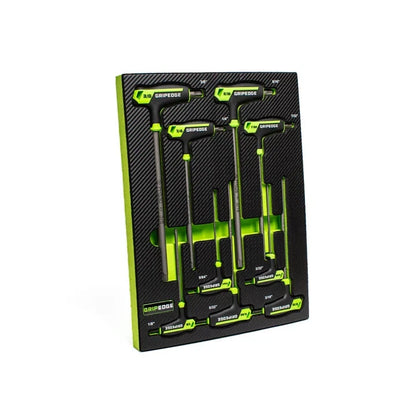 GRIPEDGE PHM8S PHS9S SAE + Metric HEX T-Handle Driver Set + PST8S RPT Star Set