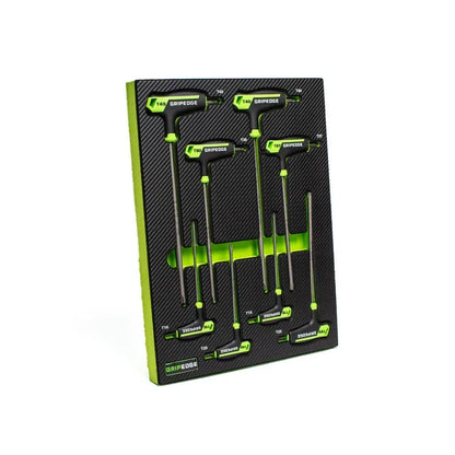 GRIPEDGE PHM8S PHS9S SAE + Metric HEX T-Handle Driver Set + PST8S RPT Star Set