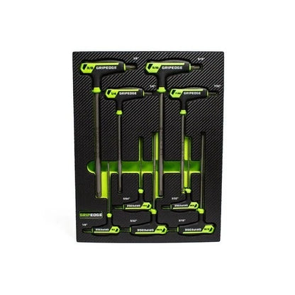GRIPEDGE PHS9S RPT Hex T-Handle Driver Set - 9-Pc SAE