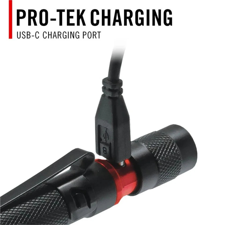 COAST Products HP2R 280 Lumen Rechargeable Penlight with Twist Focus - Black