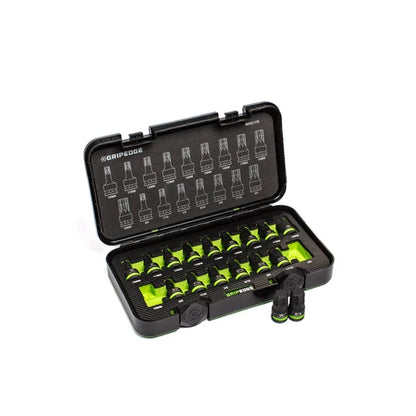 GRIPEDGE MIHC17S 17 Piece Master 1/2" Drive Impact RPT Hex Driver Set