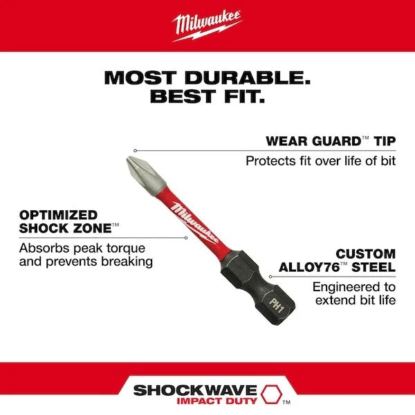 MILWAUKEE TOOL 48-32-4094 80 pc. SHOCKWAVE Impact Duty Driver Bit Set