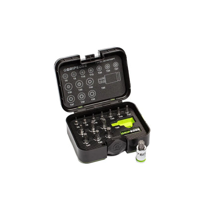 GripEdge Tools GE14STSRPT RPT TORX SET Star Sockets T6 to T60 bits 14-pc
