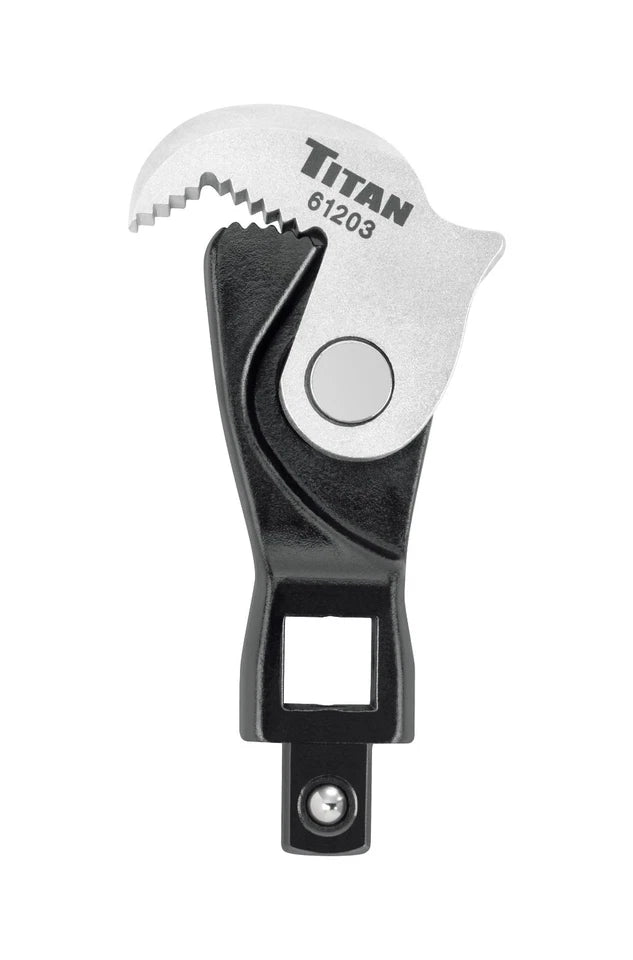 Titan Tools 61203 3/8" Drive Auto-Flex Spring-Loaded Crowfoot Wrench
