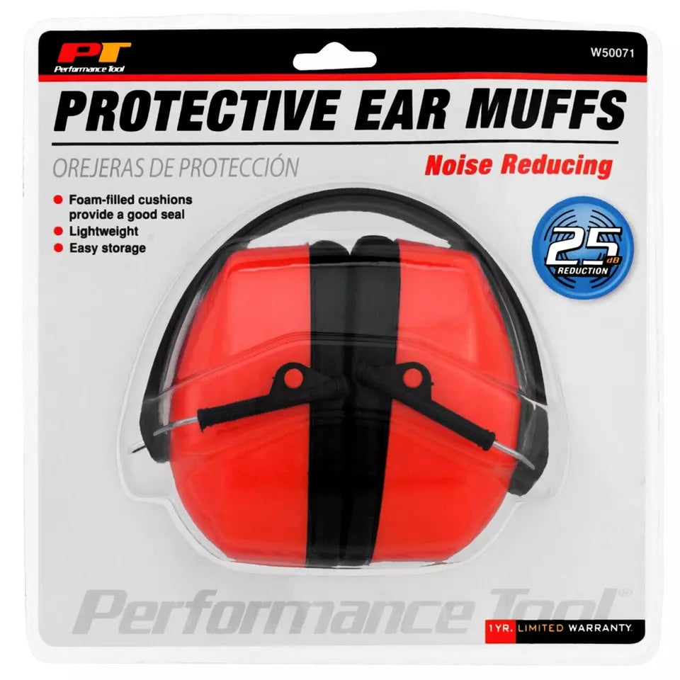 Performance Tool W50071 Protective Ear Muffs - noise reducing 25 db