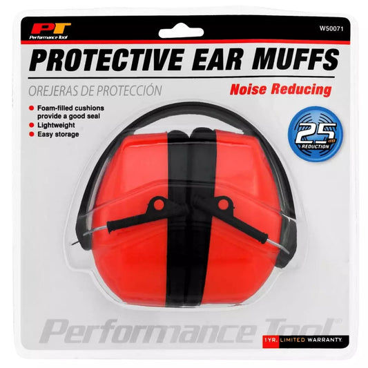 Performance Tool W50071 Protective Ear Muffs - noise reducing 25 db