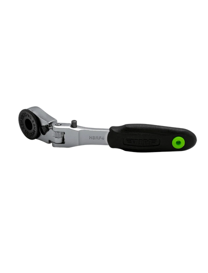 VIM Tools HBRF4 1/4 Inch Hex Locking Flex Head Micro Bit Ratchet