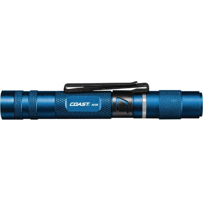 COAST Products HP2R 280 Lumen Rechargeable Penlight with Twist Focus - Blue