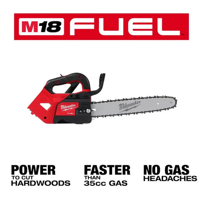 Milwaukee 2826-20T M18 Fuel 18 Volt 14' Top Handle Chainsaw + 8ah Forge Battery