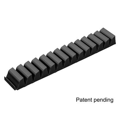 Ernst 5603M Magnetic Screwdriver Pro Tool Organizer Rail - Black