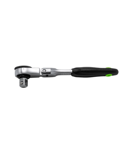 VIM Tools HBRF4 1/4 Inch Hex Locking Flex Head Micro Bit Ratchet