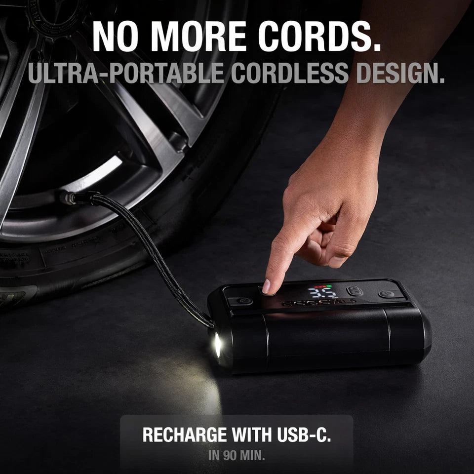 NOCO Air AL5: UltraFast Cordless Tire Inflator - Battery-Powered Air Compressor
