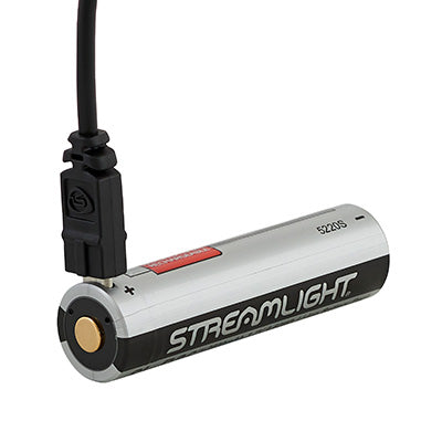Streamlight 22101 AA Battery SL-B26 18650 2600mAh 3.7V Protected Lithium Ion (Li-Ion)  Built-In USB Charger