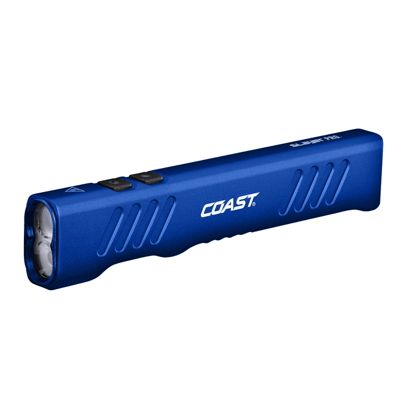 Load image into Gallery viewer, Coast 31102 Slayer Pro Rechargeable LED Flashlight, Programmable, BLUE
