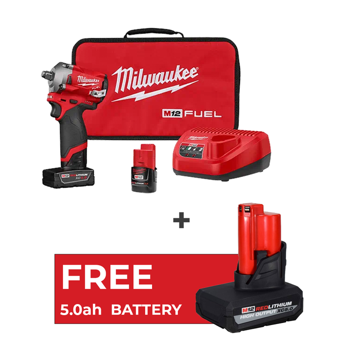 Milwaukee 2555-22 M12 Fuel 1/2