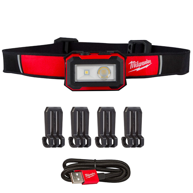 Load image into Gallery viewer, Milwaukee 2012R Rechargeable Magnetic Headlamp And Task Light NEW!!
