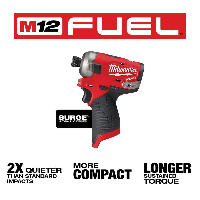 Load image into Gallery viewer, Milwaukee 2551-20 M12 Impact Driver 1/4&quot; Hex Hydraulic TOOL ONLY
