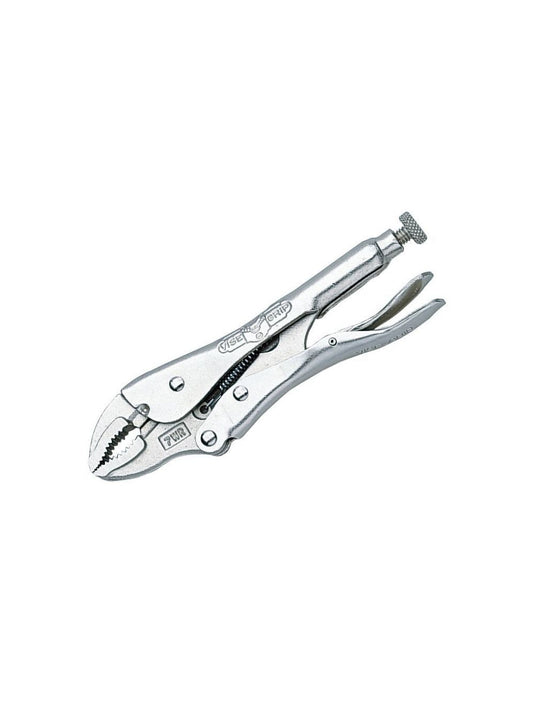 Vise-Grip 10WR 10" Long 1-7/8" Capacity Curved Jaw Locking Pliers w/ Wire Cutter