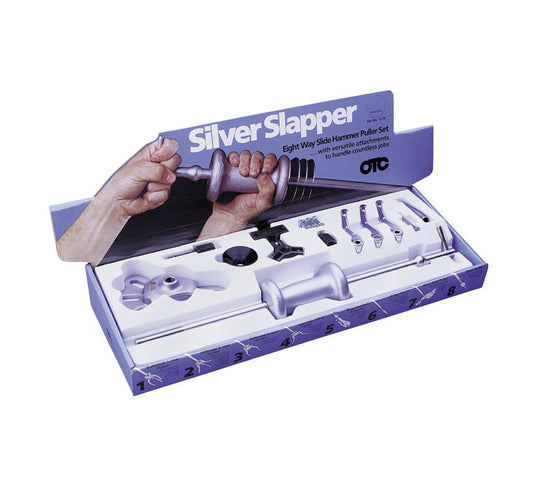 OTC 1179 Silver Slapper 8-Way Slide Hammer Puller Set