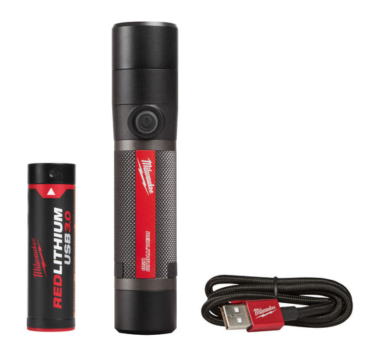 Milwaukee 2160-21 USB Rechargeable 800 Lumen Compact Flashlight Kit