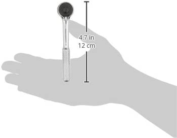 SK Hand Tools 40970 1/4" Dr. 4.5" Reversible 60 Tooth Ratchet