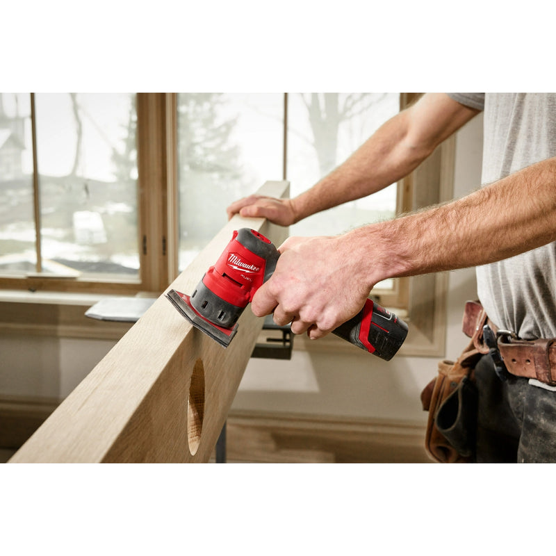 Load image into Gallery viewer, (FREE BATTERY) Milwaukee 2531-20 M12 FUEL Orbital Detail Sander Bare Tool
