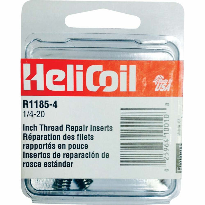 HeliCoil R1185-4 1/4-20 Inch Thread Repair Inserts 12pk