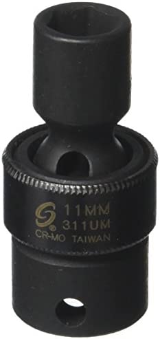 Sunex 311UM 3/8" Drive 11mm Universal Impact Socket
