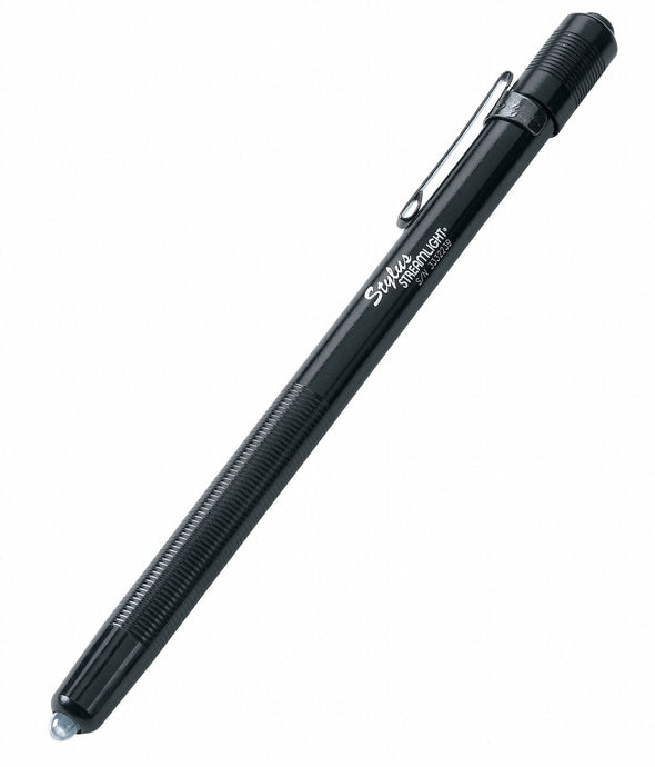 Streamlight 65018 Stylus LED Penlight w/ Black Tube & White Light