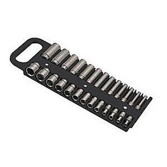 Lisle 40130 Black 1/4" Magnetic Socket Holder