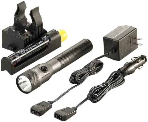 Streamlight 75688 Stinger LED Rechargeable Flashlight Kit GRAY