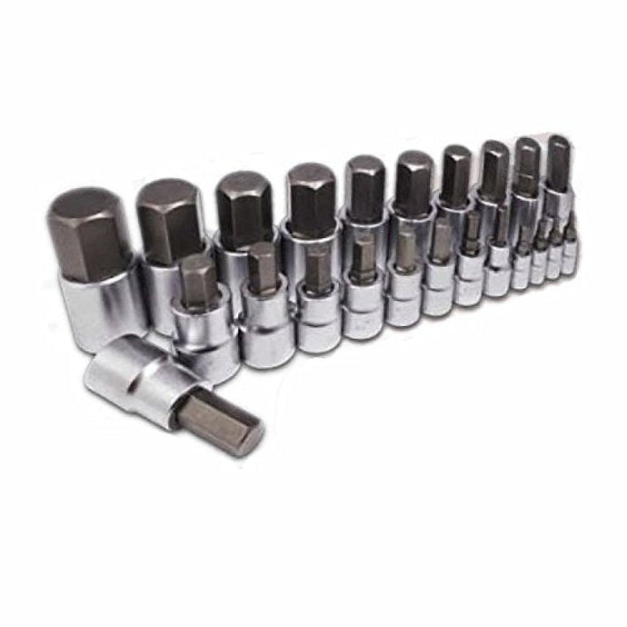 Vim Tools MMS23 23 Piece Master Metric Hex S2 Steel Bit Socket Set